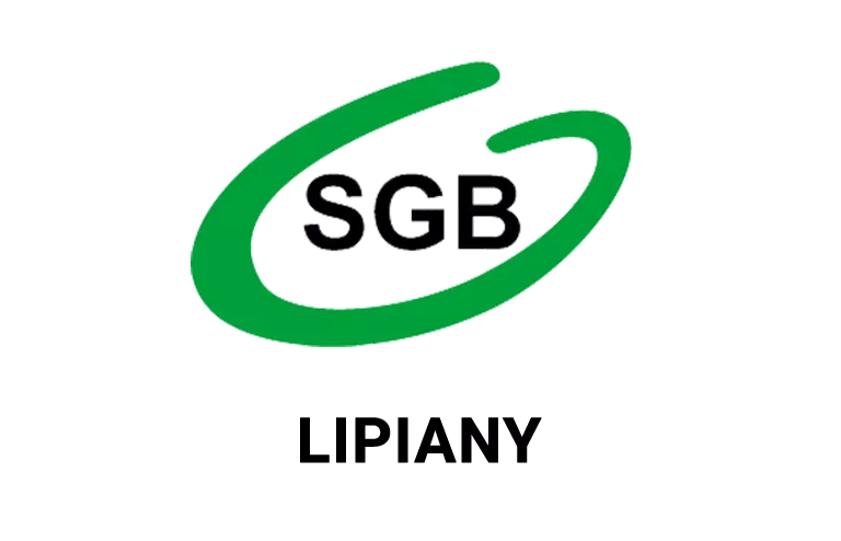 Logo lipiańskiej placówki banku spółdzielczego