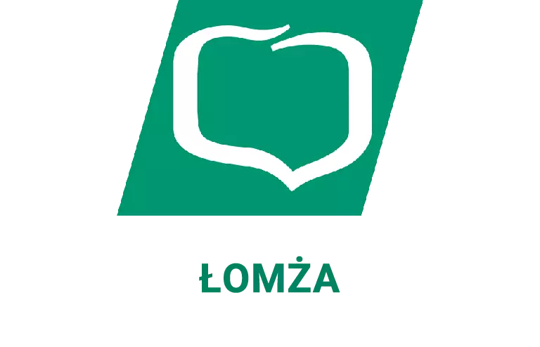 Logo oddziału banku spółdzielczego (z grupy BPS) w Łomży
