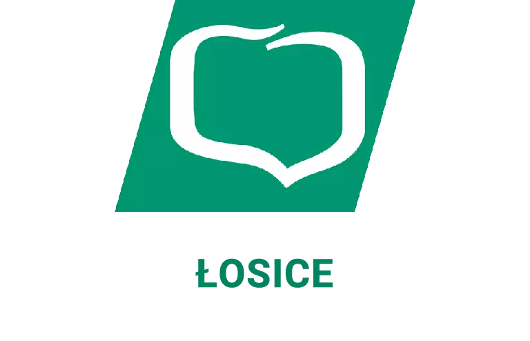 Logo oddziału banku spółdzielczego (z grupy BPS) w łosicach