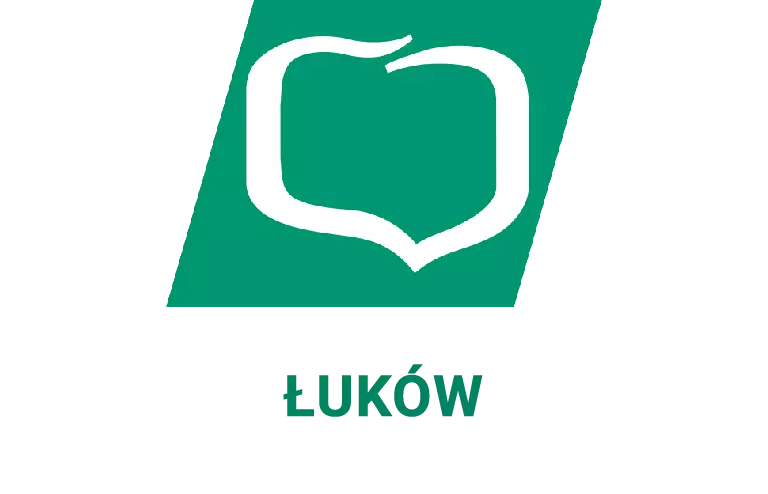 Logo oddziału banku spółdzielczego (z grupy BPS) w Łukowie