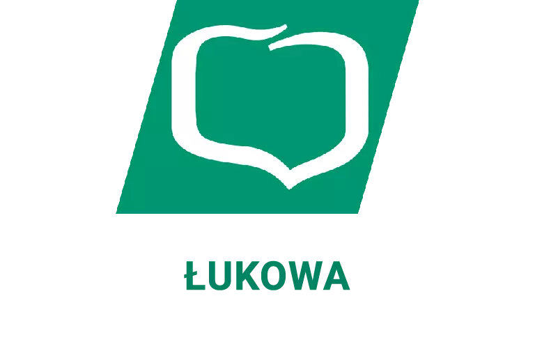 Logo łukowskiej placówki banku spółdzielczego (BPS)