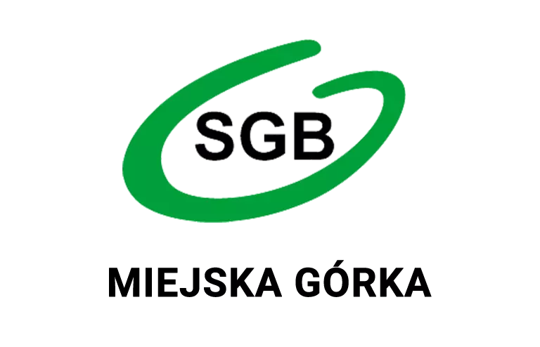 Logo miejskogóreckiej placówki banku spółdzielczego
