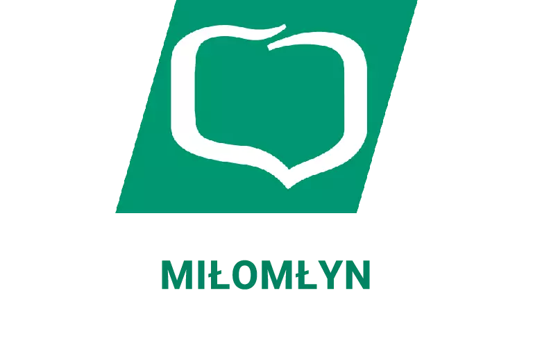 Logo miłomłyńskiej placówki banku spółdzielczego (BPS)