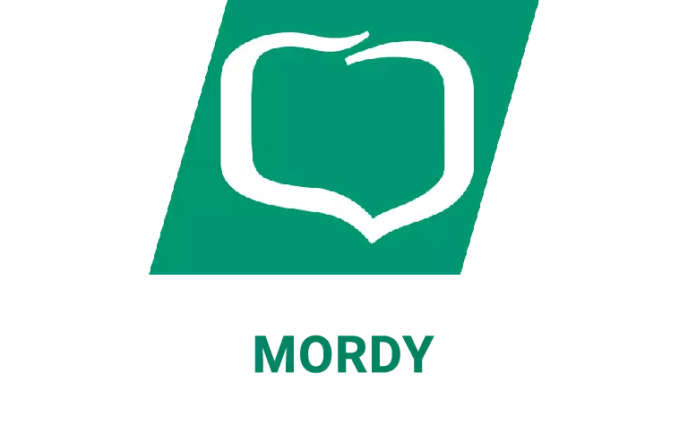 Logo mordzkiej placówki banku spółdzielczego (BPS)