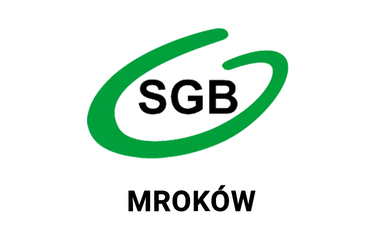 Logo mrokowskiej placówki banku spółdzielczego