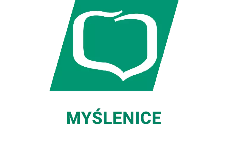 Logo oddziału banku spółdzielczego (z grupy BPS) w Myślenicach