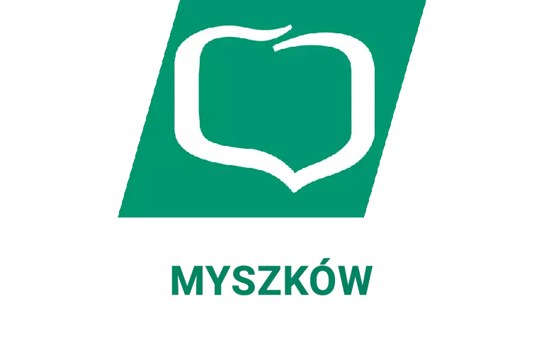 Logo oddziału banku spółdzielczego (z grupy BPS) w Myszkowie