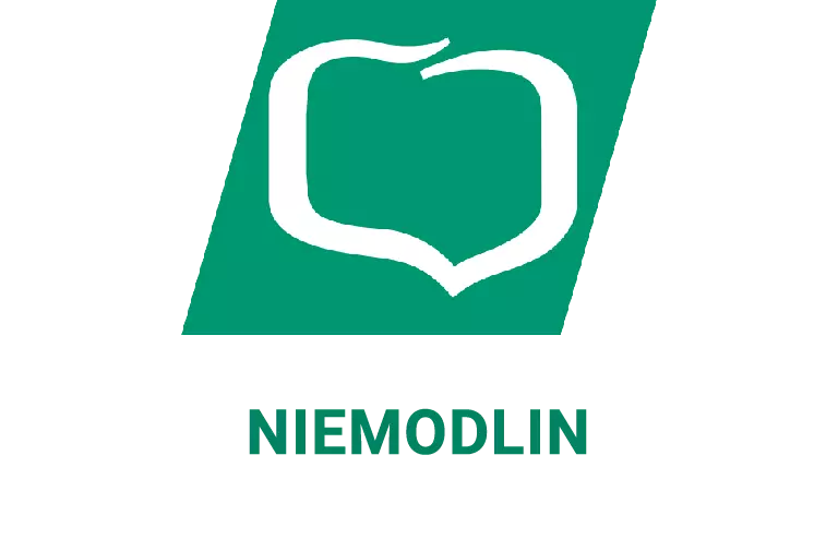 Logo niemodlińskiej placówki banku spółdzielczego (BPS)