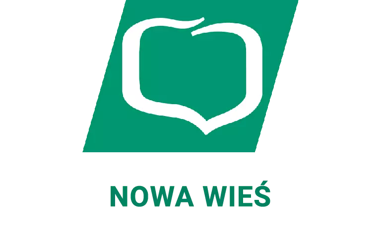 Logo nowowiejskiej placówki banku spółdzielczego (BPS)