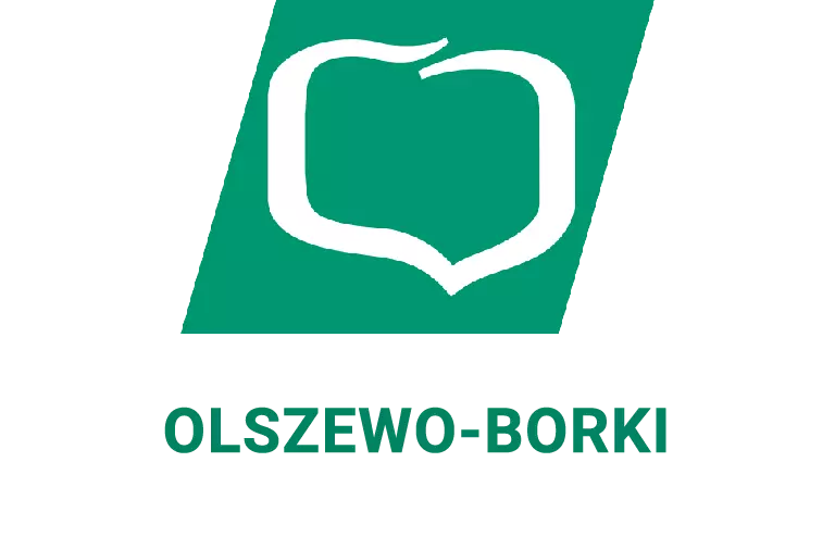 Logo oddziału banku spółdzielczego (z grupy BPS) w Olszewie-Borkach