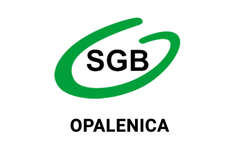 Logo opalenickiej placówki banku spółdzielczego