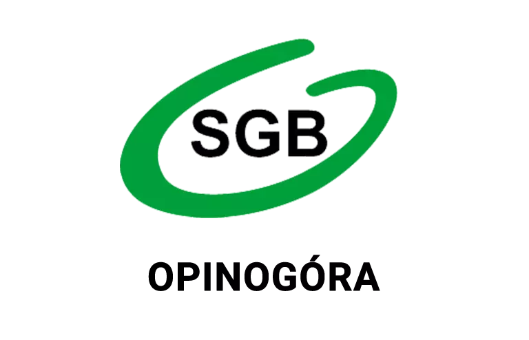 Logo opinogórskiej placówki banku spółdzielczego