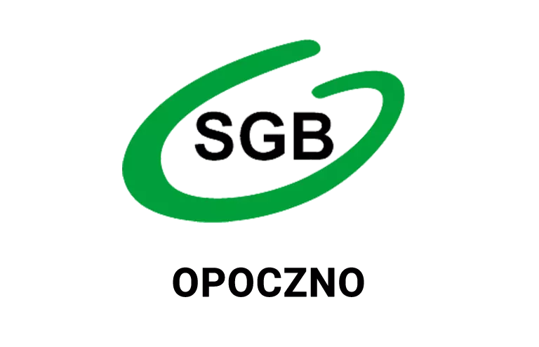 Logo opoczyńskiej placówki banku spółdzielczego