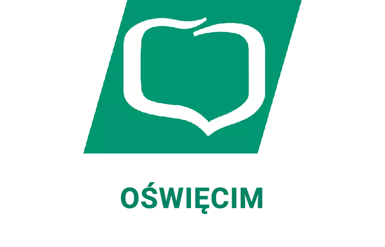 Logo oddziału banku spółdzielczego (z grupy BPS) w Oświęcimiu