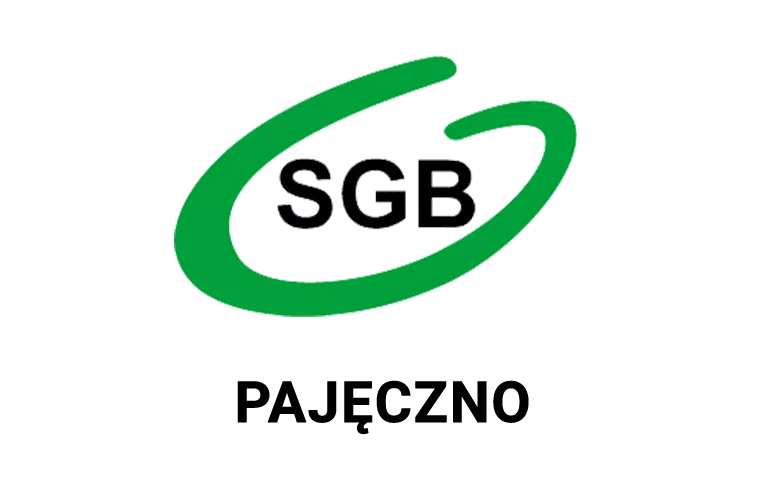 Logo pajęczańskiej placówki banku spółdzielczego