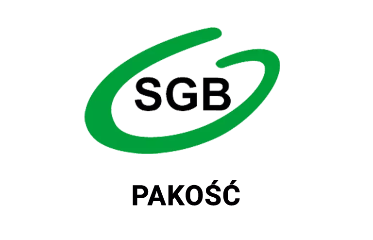 Logo pakoskiej placówki banku spółdzielczego