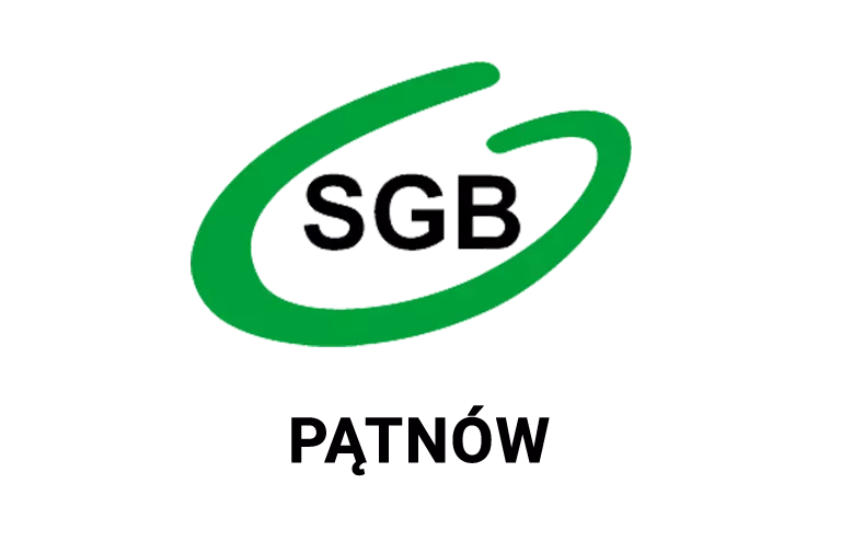 Logo pątnowskiej placówki banku spółdzielczego