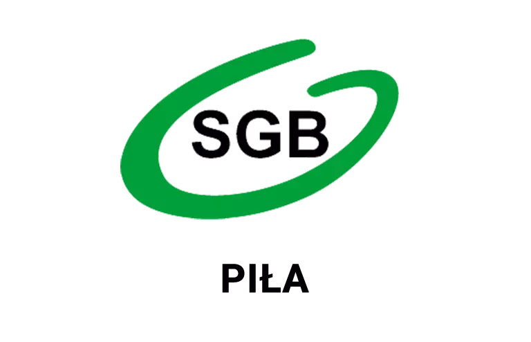 Logo oddziału banku spółdzielczego w Pile