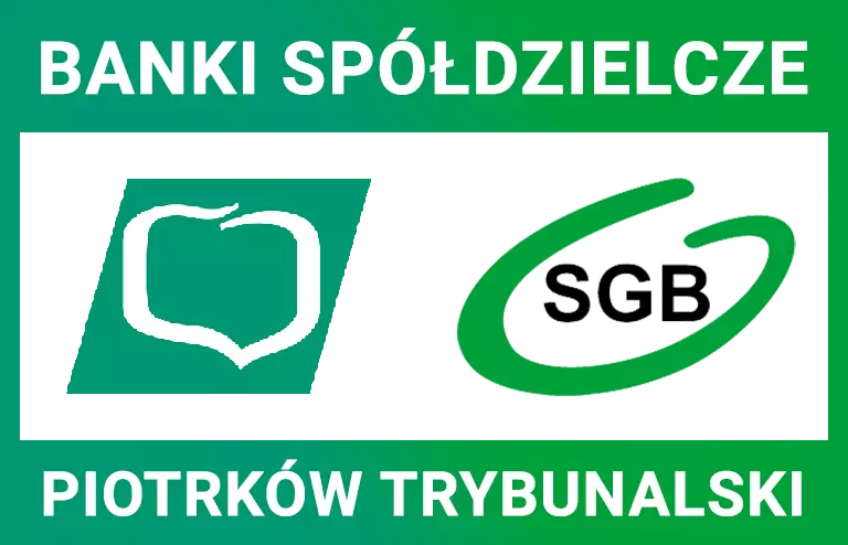 Logo oddziału banku spółdzielczego Piotrków Trybunalski