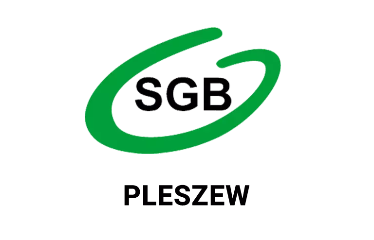 Logo oddziału banku spółdzielczego w Pleszewie