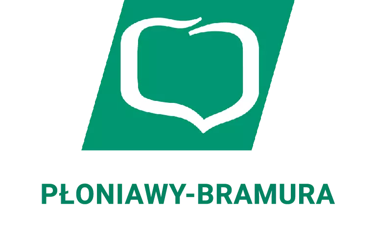Logo płoniawsko-bramurskiej placówki banku spółdzielczego (BPS)
