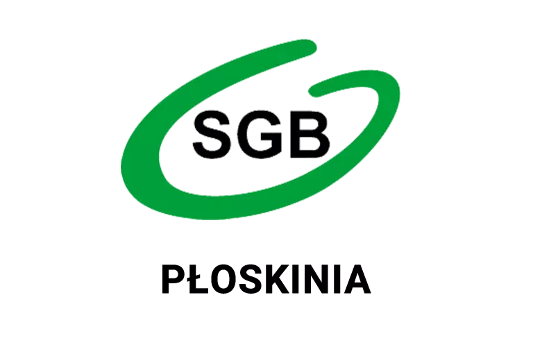 Logo płoskińskiej placówki banku spółdzielczego