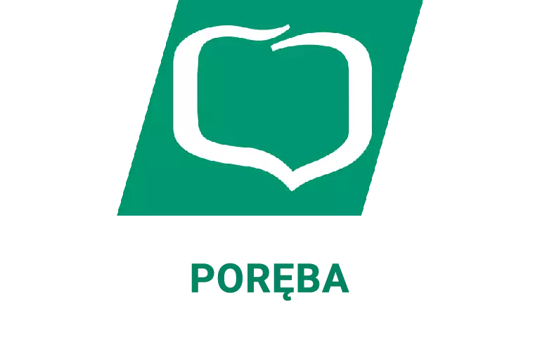 Logo Porębskiej placówki banku spółdzielczego (BPS)