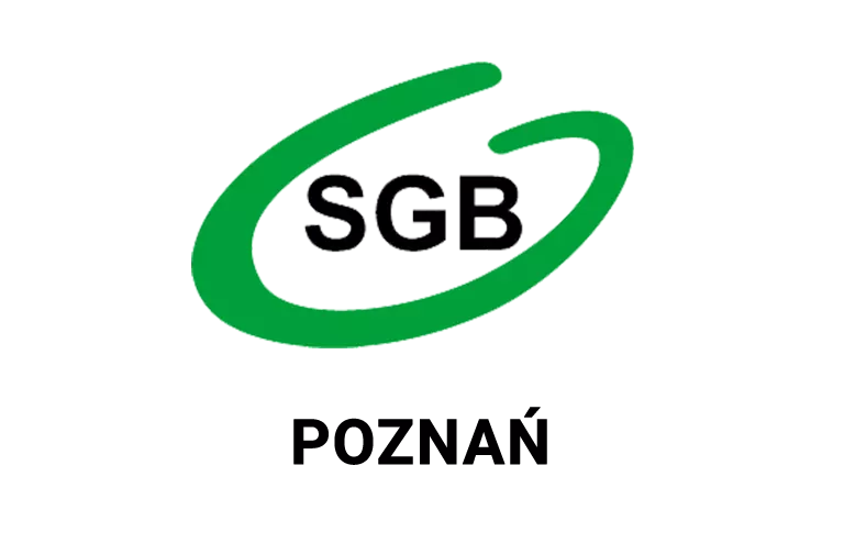 Logo oddziału banku spółdzielczego w Poznaniu