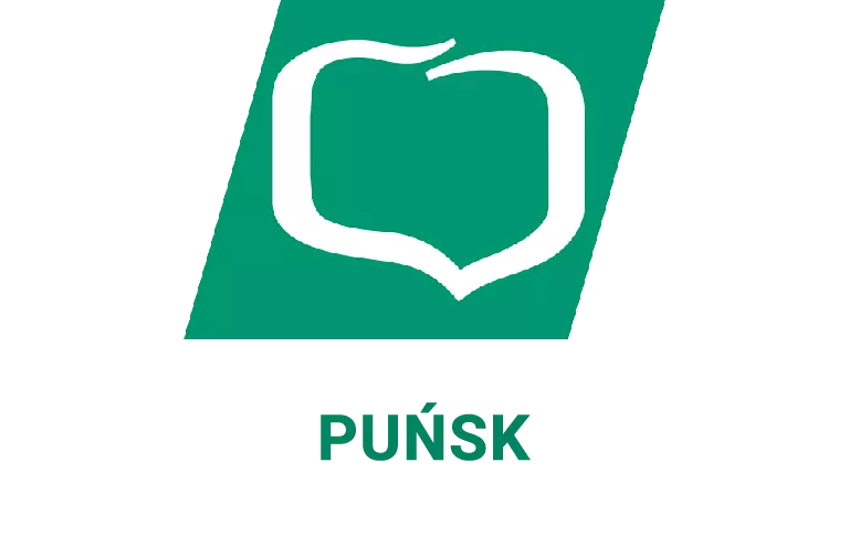 Logo puńskiej placówki banku spółdzielczego (BPS)