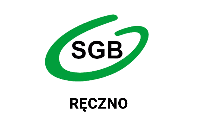 Logo ręcznej placówki banku spółdzielczego
