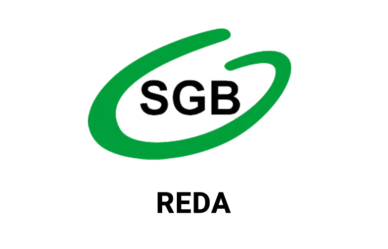 Logo oddziału banku spółdzielczego w Redzie