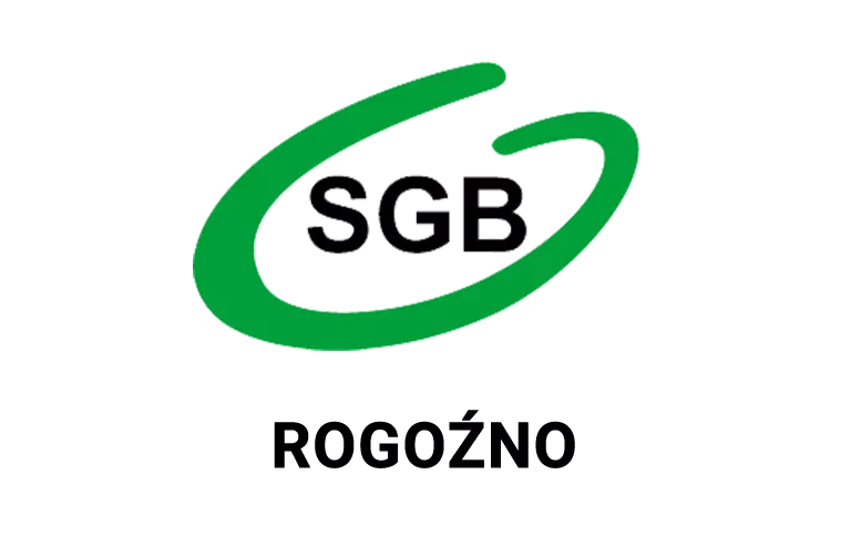 Logo rogóźniańskiej placówki banku spółdzielczego