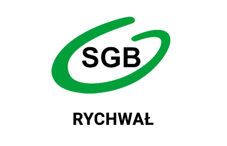 Logo rychwalskiej placówki banku spółdzielczego