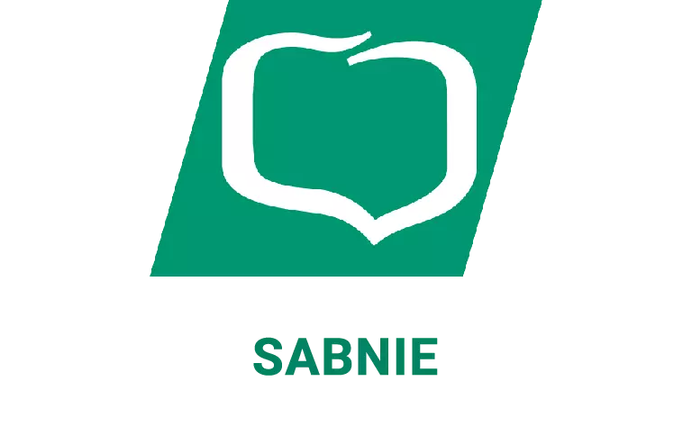 Logo sabniańskiej placówki banku spółdzielczego (BPS)