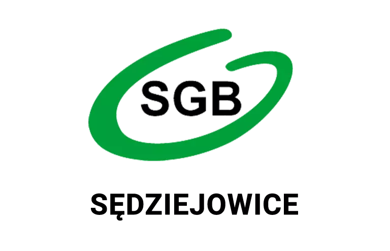 Logo sędziejowickiej placówki banku spółdzielczego