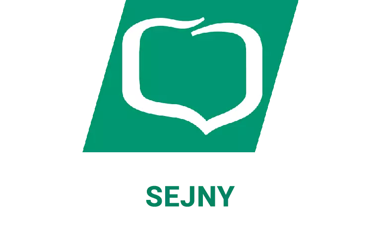 Logo oddziału banku spółdzielczego (z grupy BPS) w Sejnach