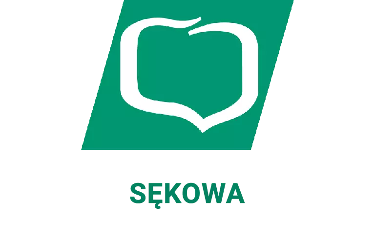 Logo sękowskiej placówki banku spółdzielczego (BPS)