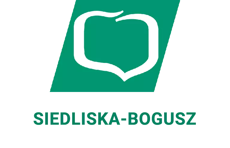 Logo siedliskoboguszowej placówki banku spółdzielczego (BPS)