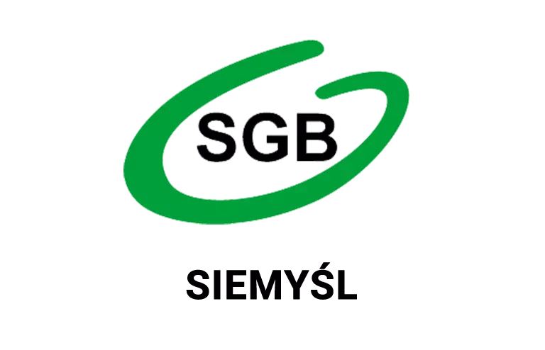 Logo siemyślskiej placówki banku spółdzielczego