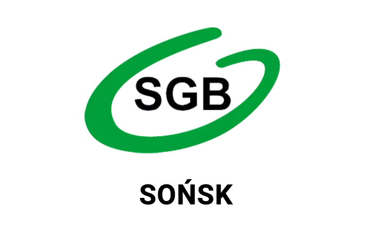 Logo sońskiej placówki banku spółdzielczego
