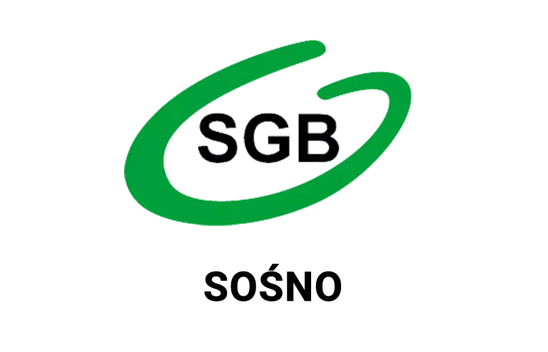 Logo sośniej placówki banku spółdzielczego