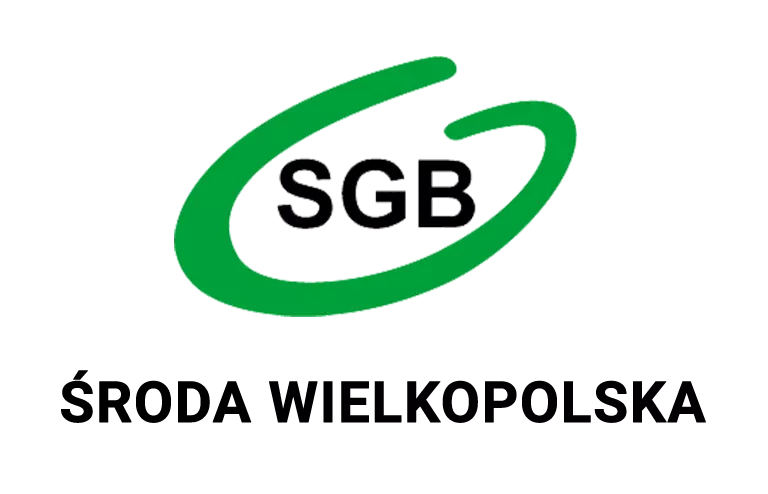 Logo oddziału banku spółdzielczego w Środzie Wielkopolskiej