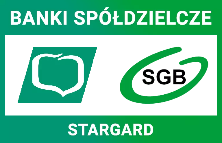 Logo oddziału banku spółdzielczego Stargard