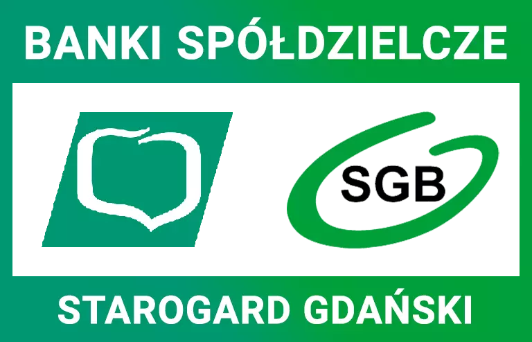 Logo oddziału banku spółdzielczego Starogard Gdański
