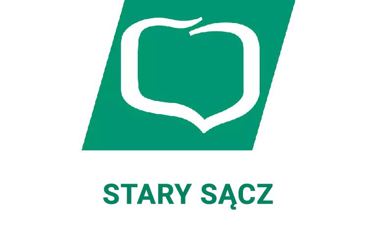Logo oddziału banku spółdzielczego (z grupy BPS) w Starym Sączu
