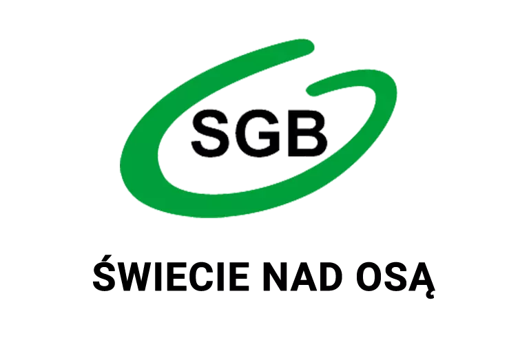 Logo świeckiej placówki banku spółdzielczego