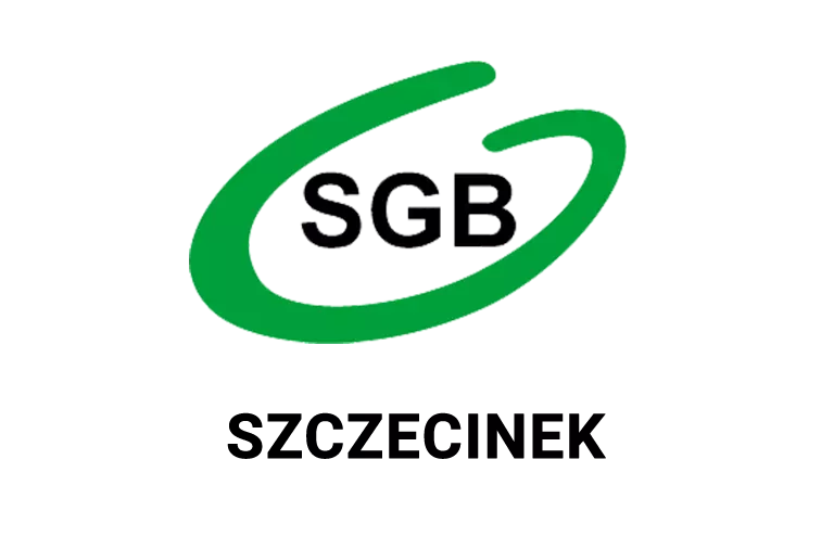 Logo oddziału banku spółdzielczego w Szczecinku