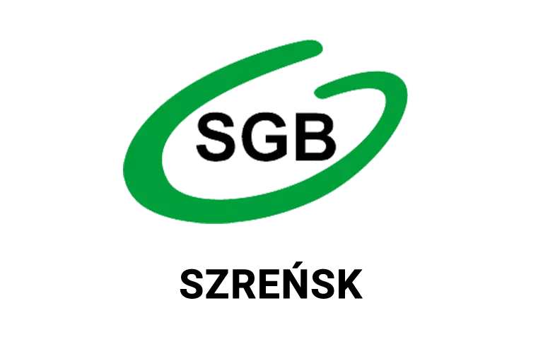 Logo szreńskiej placówki banku spółdzielczego