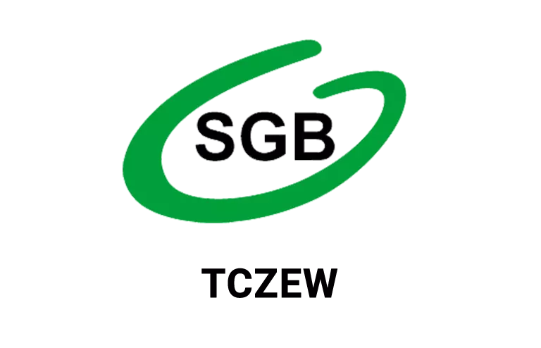 Logo oddziału banku spółdzielczego w Tczewie
