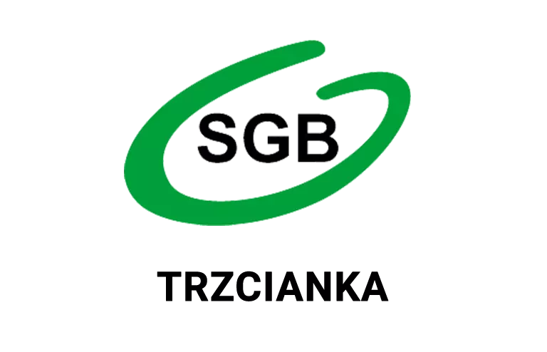 Logo oddziału banku spółdzielczego w Trzciance